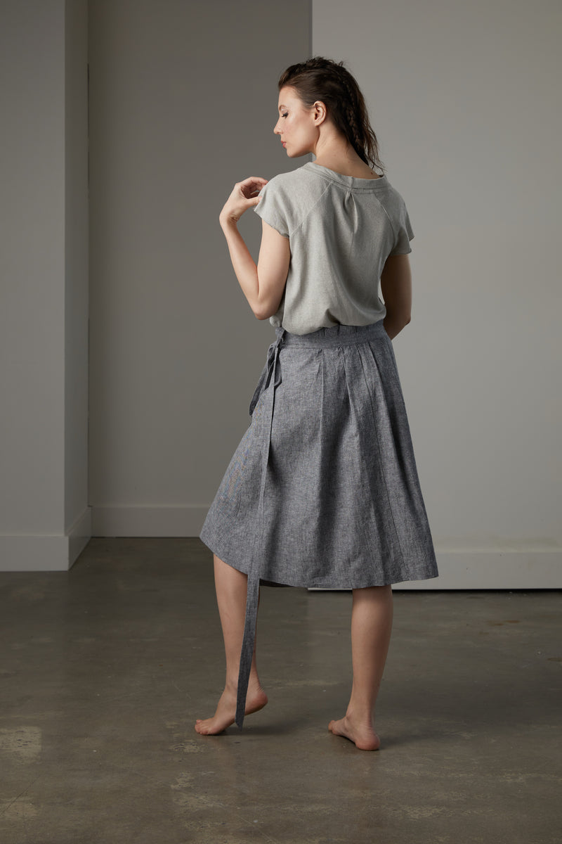 Audrey Skirt - Linen / Organic cotton